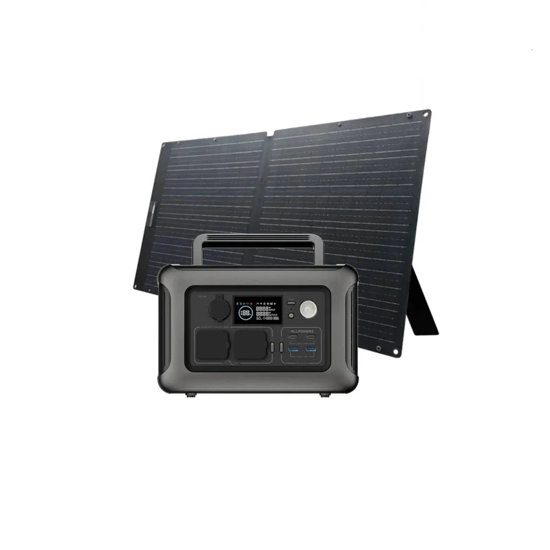 ALLPOWERS 600W Générateur Solaire R600 avec SE100 PV100W