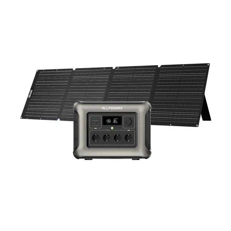 ALLPOWERS 1800W Générateur Solaire R1500 avec SE200 PV200W