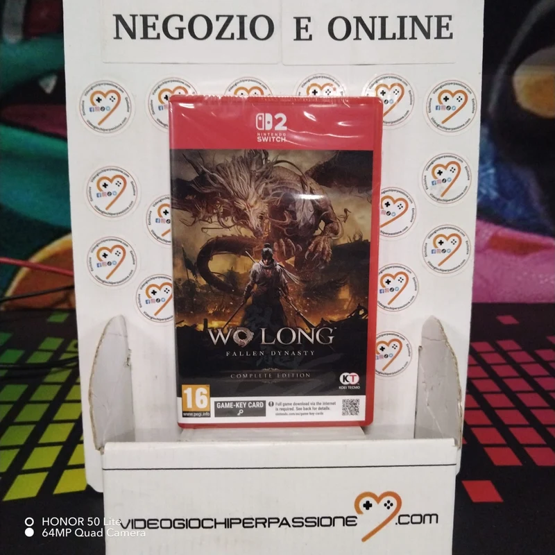wo long fallen dynasty complete edition Nintendo Switch 2 GAME-KEY CARD