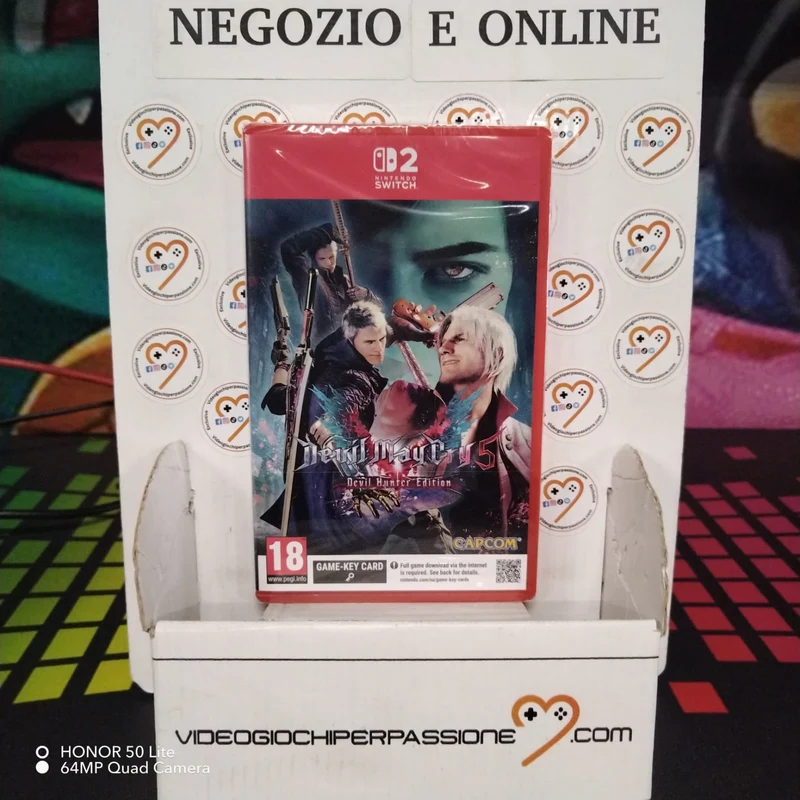 Devil May Cry 5 Devil Hunter Edition Nintendo Switch 2 GAME-KEY CARD