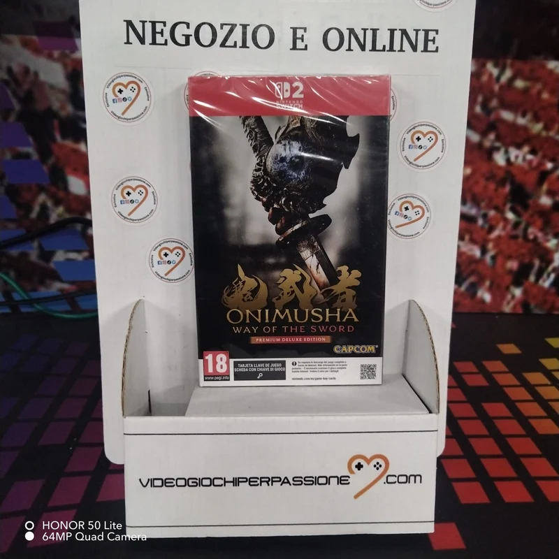 Onimusha: Way of the Sword Nintendo Switch 2 PREMIUM DELUXE EDITION (GAME-KEY CARD)