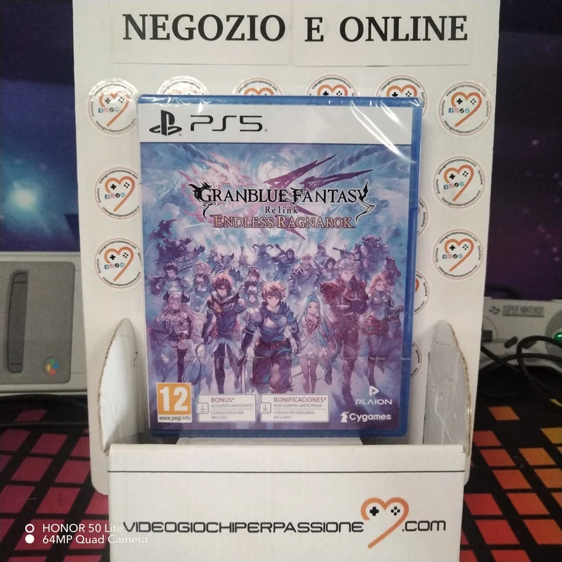 Granblue Fantasy:Relink-Endless Ragnarok Playstation 5 Edizione Italiana - Spagnola