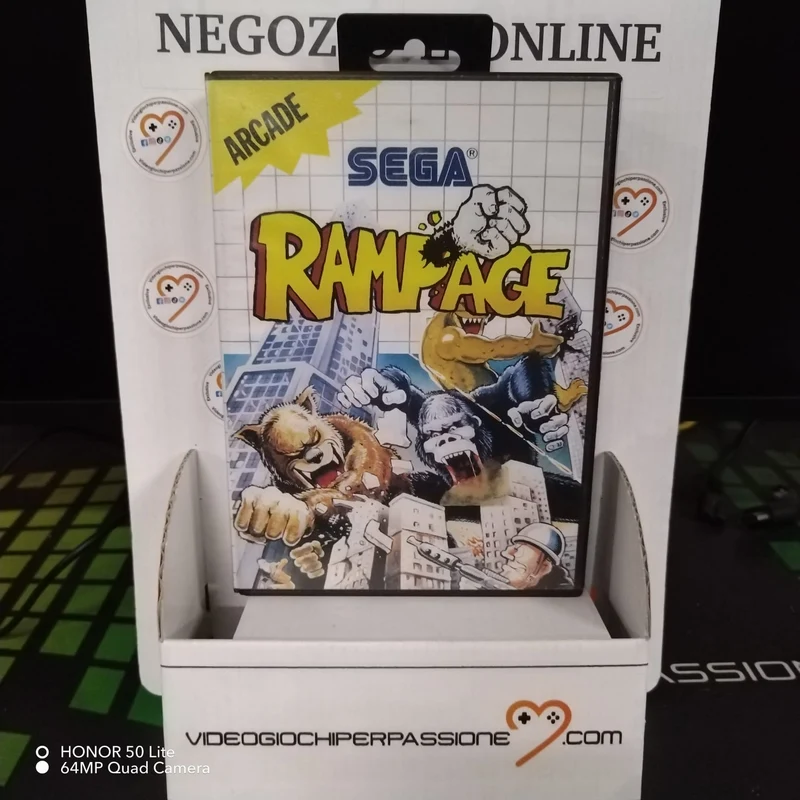 Rampage Sega Master System PAL (usato garantito)(senza manuale)