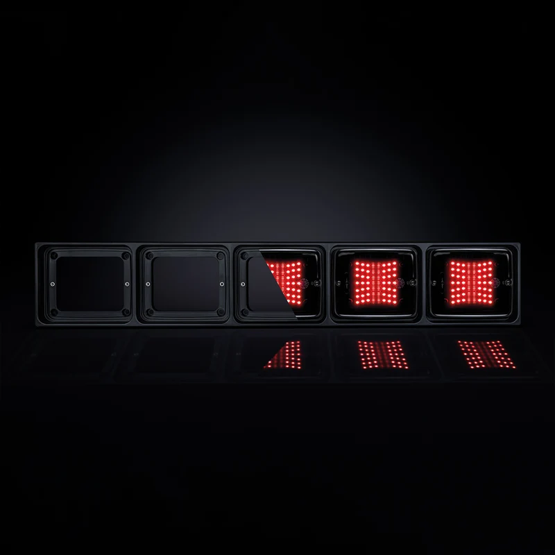 Telaio di montaggio LED IZE fili / Versione a 5 lampade