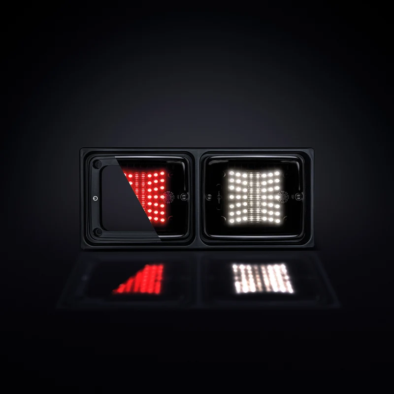 Fili IZE LED Telaio di montaggio doppio / Versione orizzontale a 2 lampade