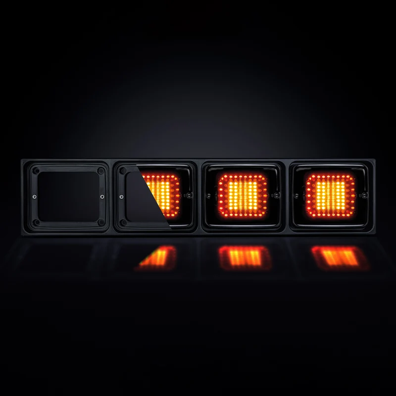 Telaio di montaggio LED IZE fili / Versione a 4 lampade