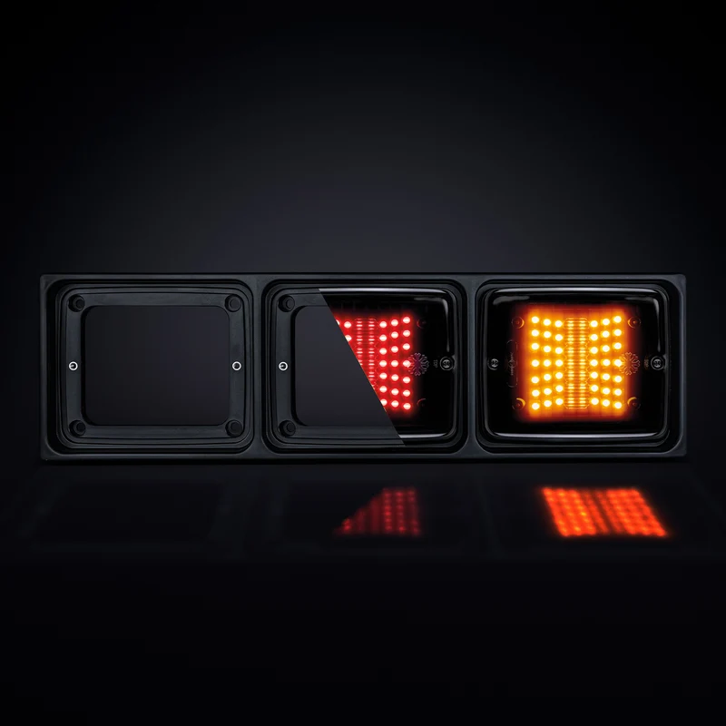 Telaio di montaggio LED IZE fili / Versione a 3 lampade