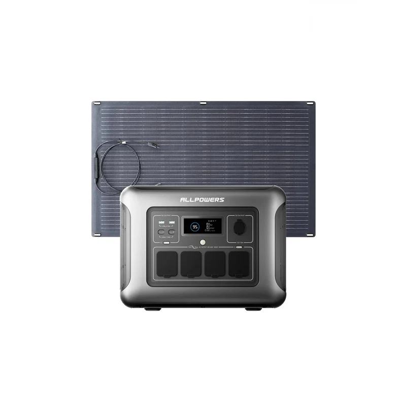 ALLPOWERS 1600W Générateur Solaire R1500 LITE avec PV200W