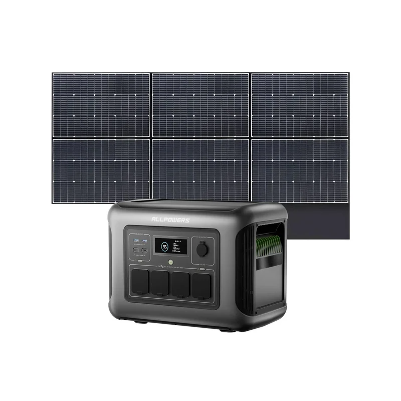 ALLPOWERS 1600W Générateur Solaire R1500 LITE avec PV600W