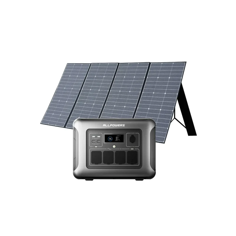 ALLPOWERS 1600W Générateur Solaire R1500 LITE avec PV400W