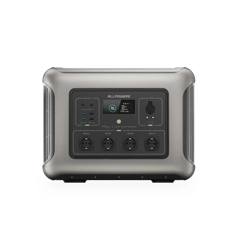ALLPOWERS R2500 +2PCS B1000 Station électrique portable | 2500W ,4320Wh