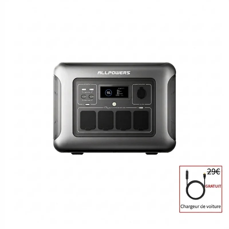 ALLPOWERS R1500 LITE Station électrique portable 1600W 1056Wh