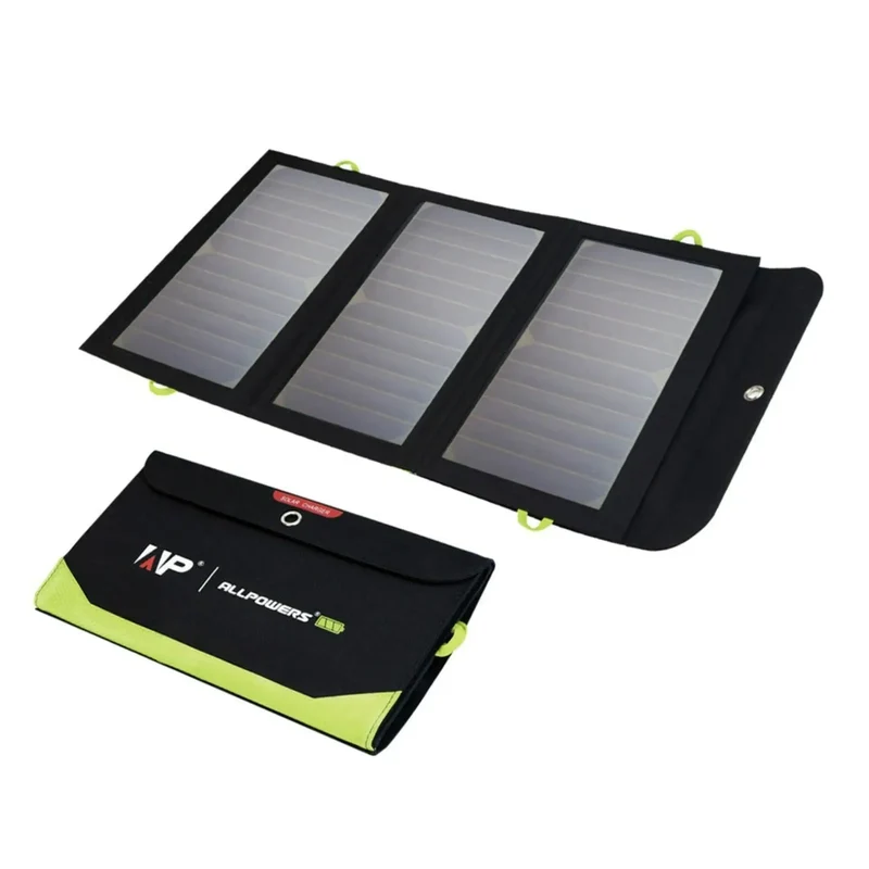 ALLPOWERS SP002 Panneau solaire batterie 10000mAh intégrée 5V 21W