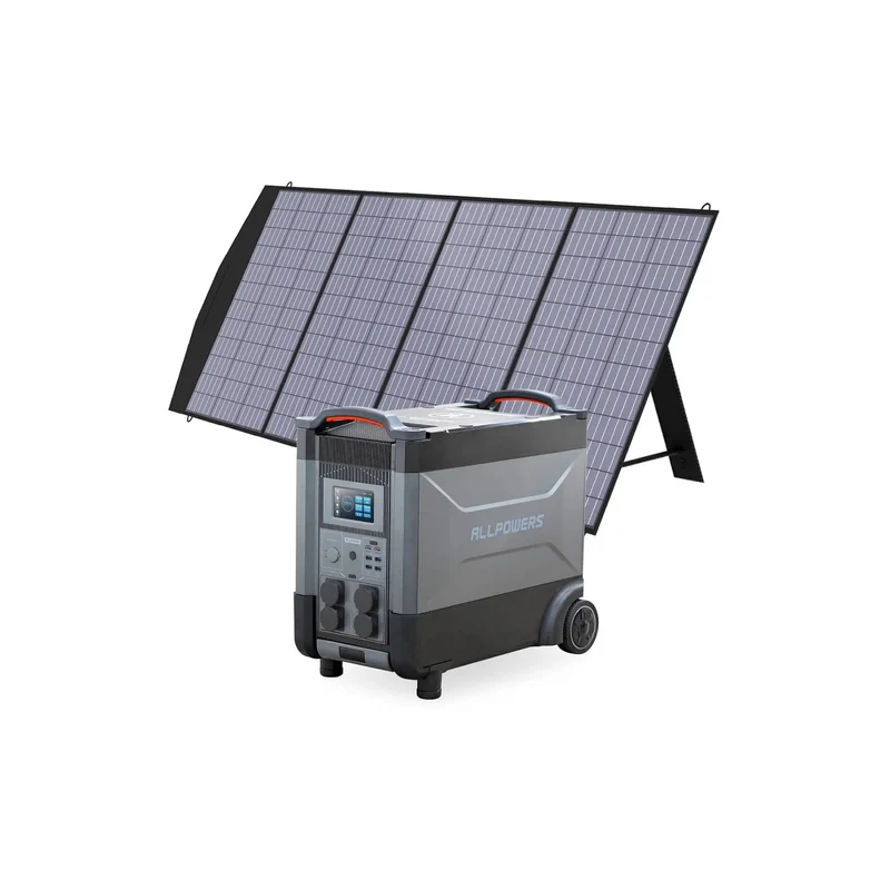 ALLPOWERS Générateur Solaire 4000W (R4000 + SP033 200W Panneau Solaire)
