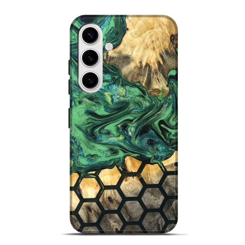 Galaxy S25 Plus Wood Live Edge Phone Case - Easton (Pattern, 830239)