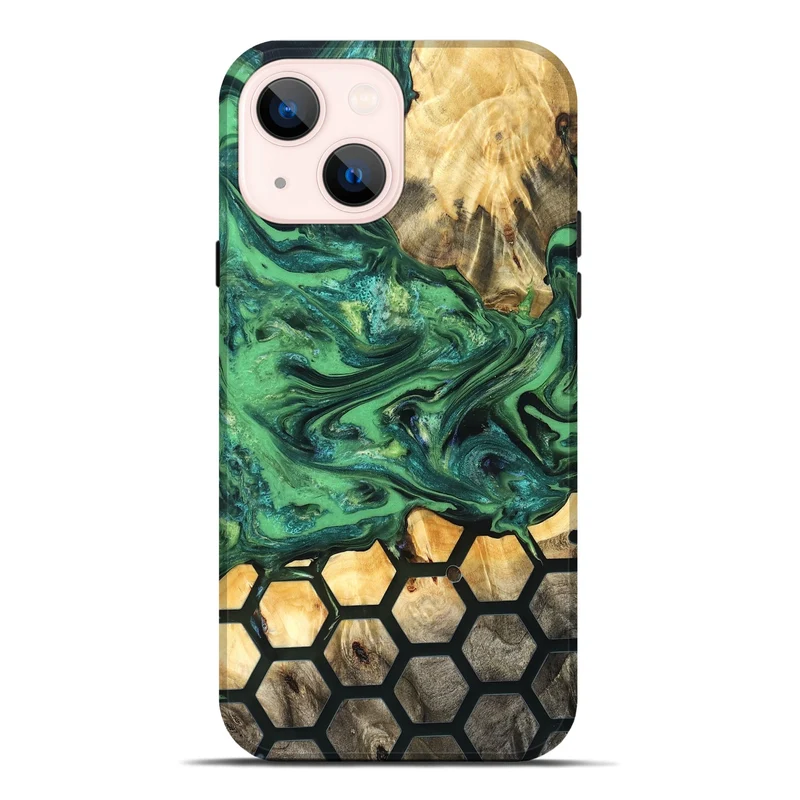 iPhone 14 Plus Wood Live Edge Phone Case - Easton (Pattern, 830239)