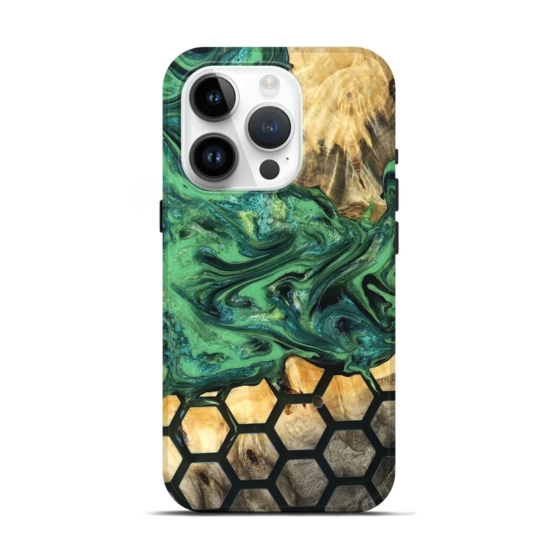 iPhone 15 Pro Wood Live Edge Phone Case - Easton (Pattern, 830239)