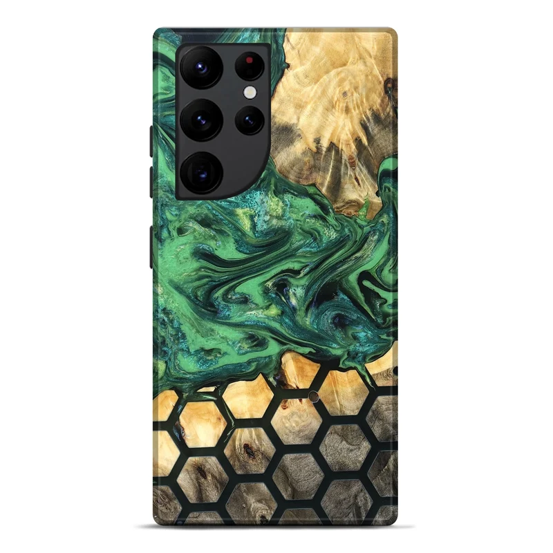 Galaxy S22 Ultra Wood Live Edge Phone Case - Easton (Pattern, 830239)