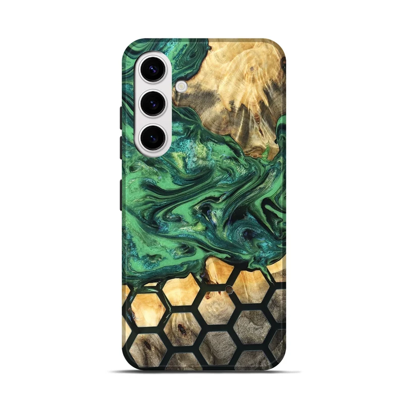 Galaxy S25 Wood Live Edge Phone Case - Easton (Pattern, 830239)