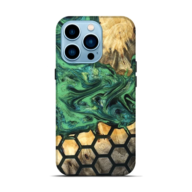 iPhone 14 Pro Wood Live Edge Phone Case - Easton (Pattern, 830239)