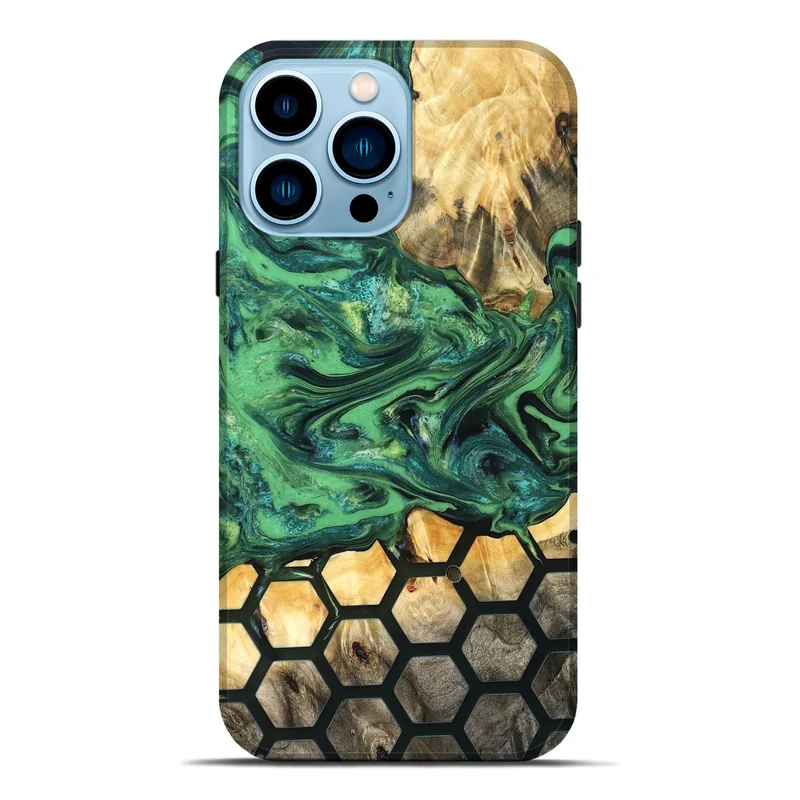 iPhone 14 Pro Max Wood Live Edge Phone Case - Easton (Pattern, 830239)