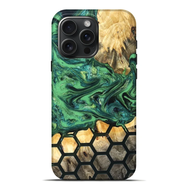 iPhone 16 Pro Max Wood Live Edge Phone Case - Easton (Pattern, 830239)