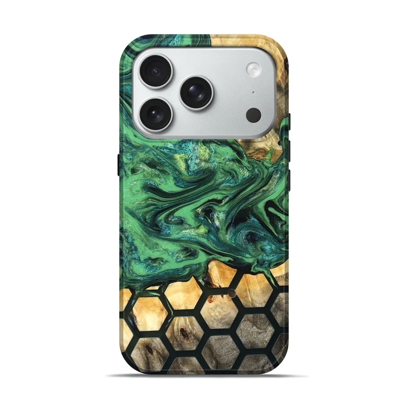 iPhone 18 Pro Wood Live Edge Phone Case - Easton (Pattern, 830239)