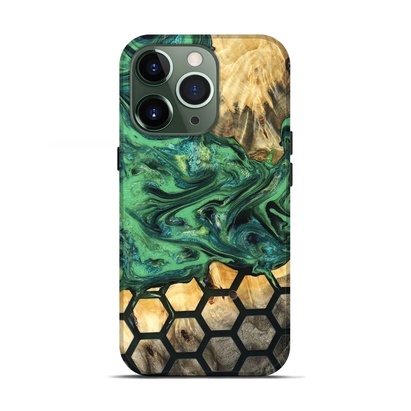 iPhone 13 Pro Wood Live Edge Phone Case - Easton (Pattern, 830239)