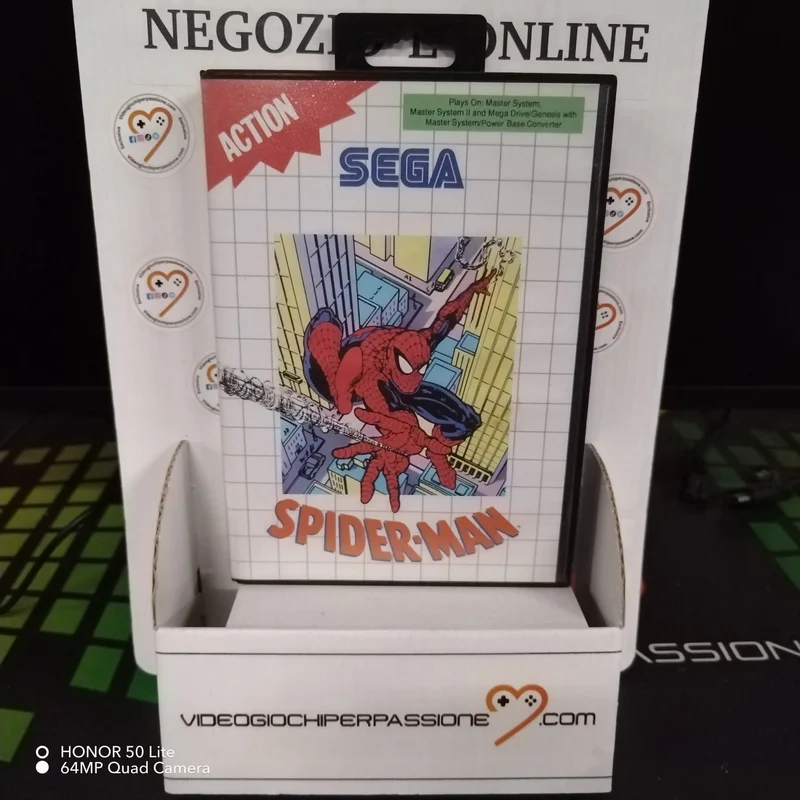 Spider-Man Sega Master System PAL (usato garantito)(senza manuale)