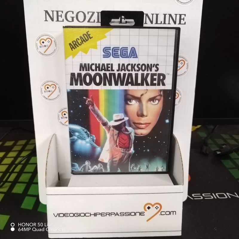 Michael Jackson's Moonwalker Sega Master System PAL (usato garantito)(ver. europea)