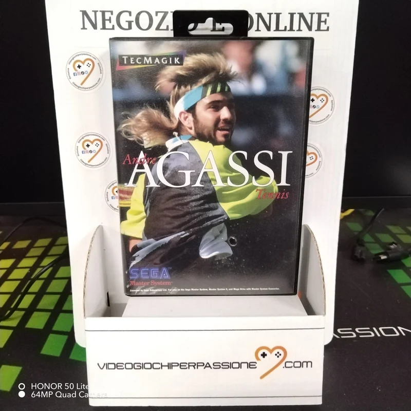 Andre Agassi Tennis Sega Master System PAL (usato garantito)(ver. europea)