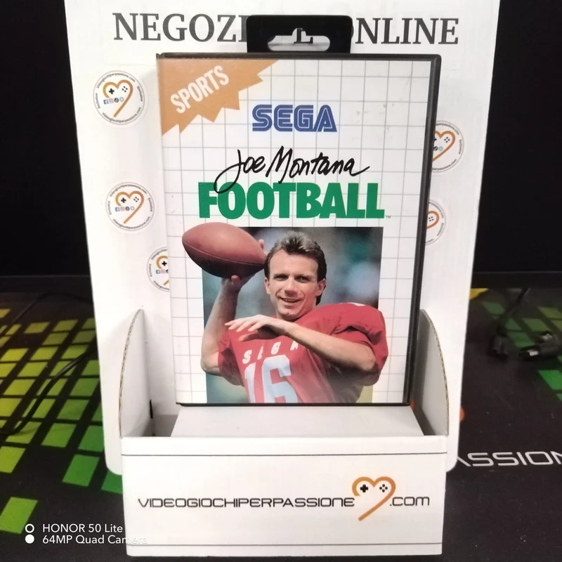 Joe Montana Football Sega Master System PAL (usato garantito)(senza manuale)