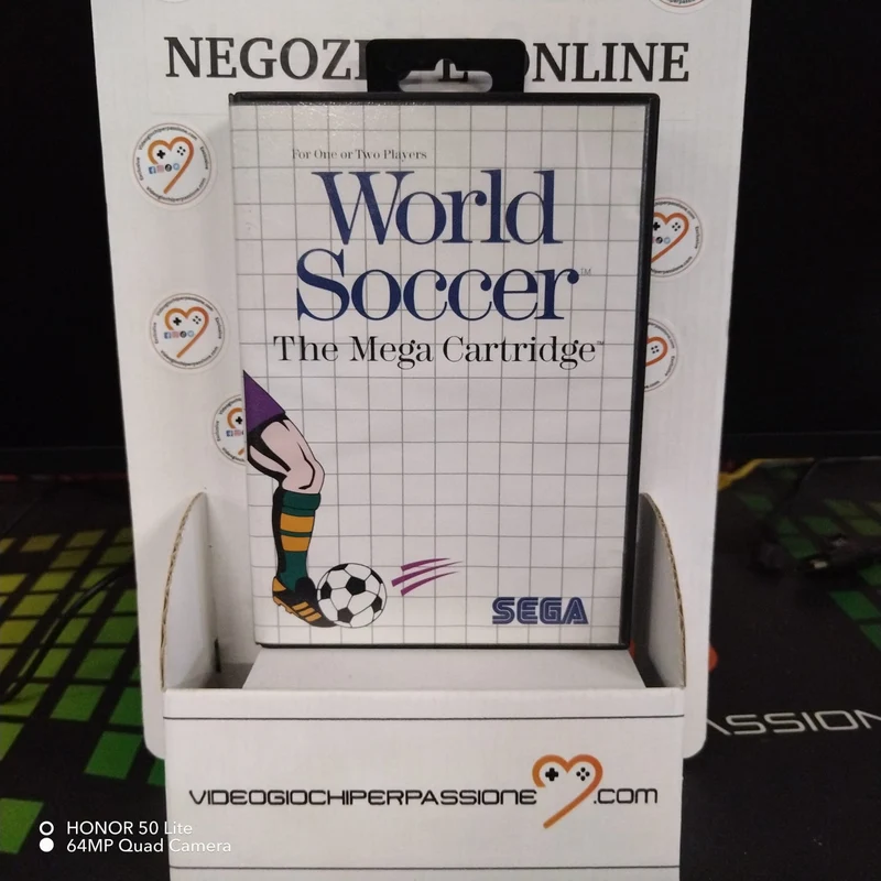 World Soccer Sega Master System PAL (usato garantito)(ver. europea)(senza manuale)