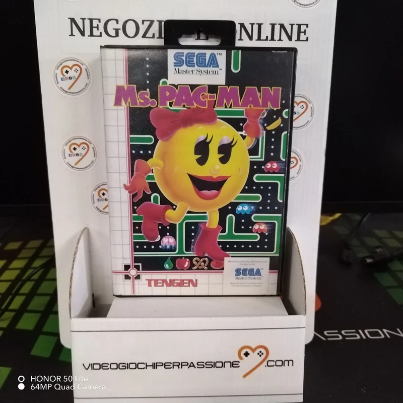 Ms. Pac-Man Sega Master System PAL (usato garantito)(ver. europea)(senza manuale)