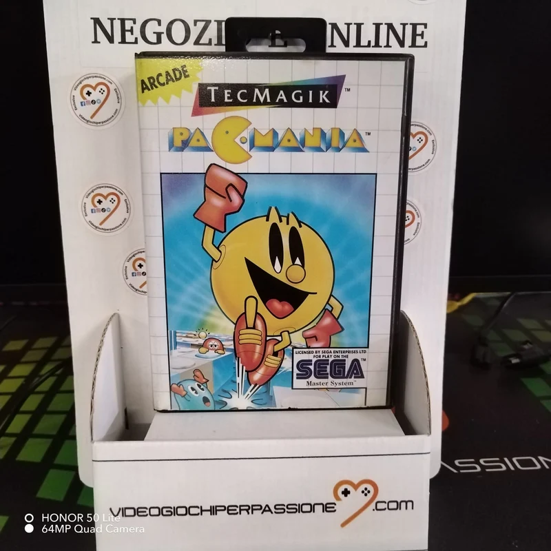 Pac-mania SEGA Master System PAL (usato garantito)(ver. europea)