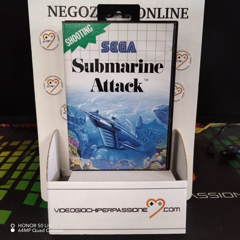 Submarine Attack Sega Master System PAL (usato garantito)(ver. europea)