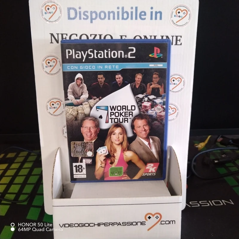 World Poker Tour Playstation 2 (usato)(ver. italiana)
