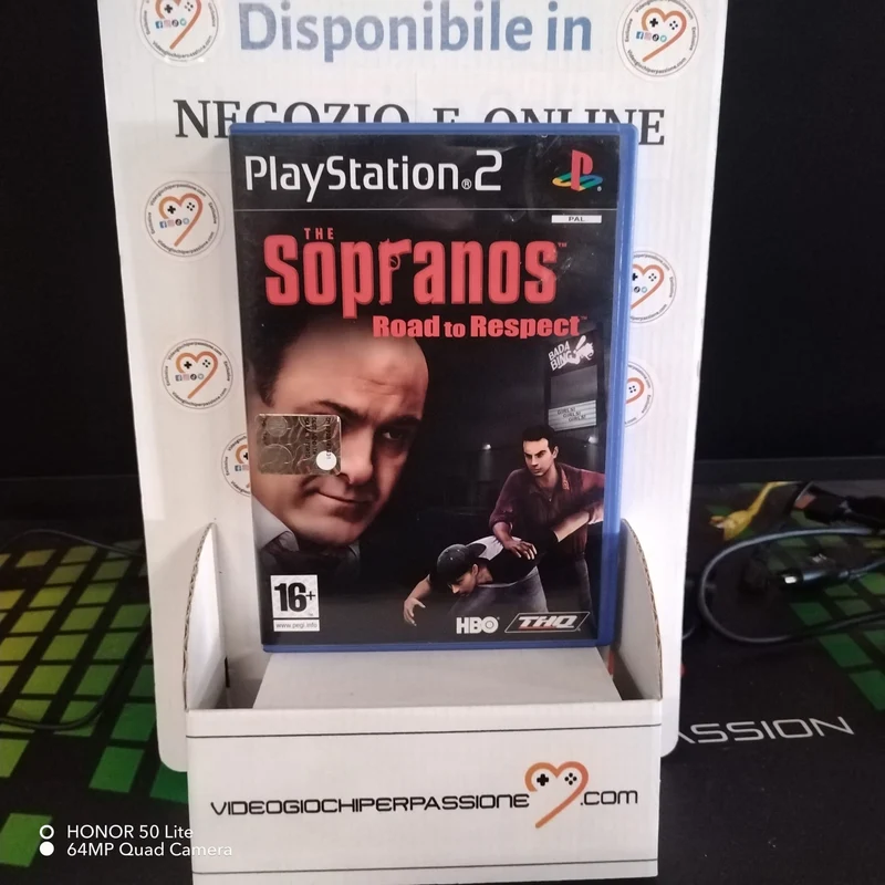 The Sopranos Road to Respect playstation 2 (usato garantito)(ver. italiana)