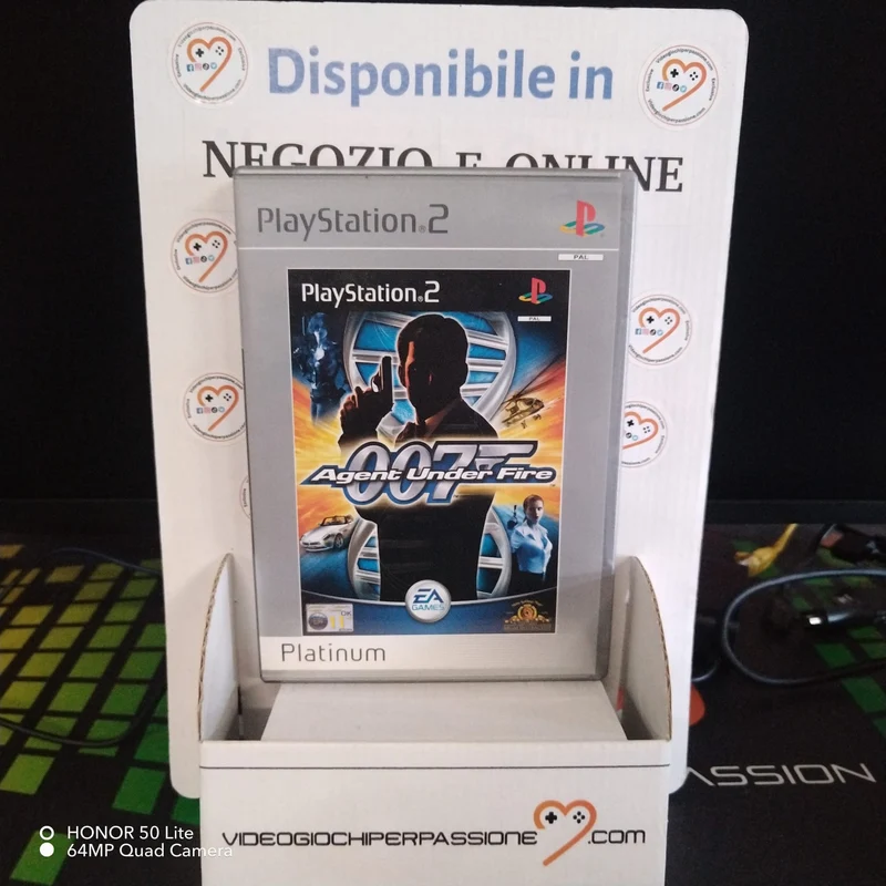 James Bond 007 in Agent Under Fire Playstation 2 (usato garantito)(ver. italiana)