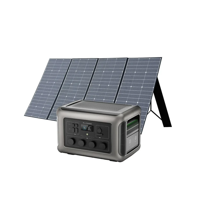 ALLPOWERS Générateur Solaire 3500W (R3500 V2+ SP037 400W Panneau Solaire)