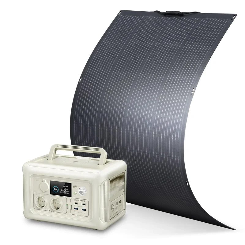 ALLPOWERS 600W Générateur Solaire R600 avec PV200W