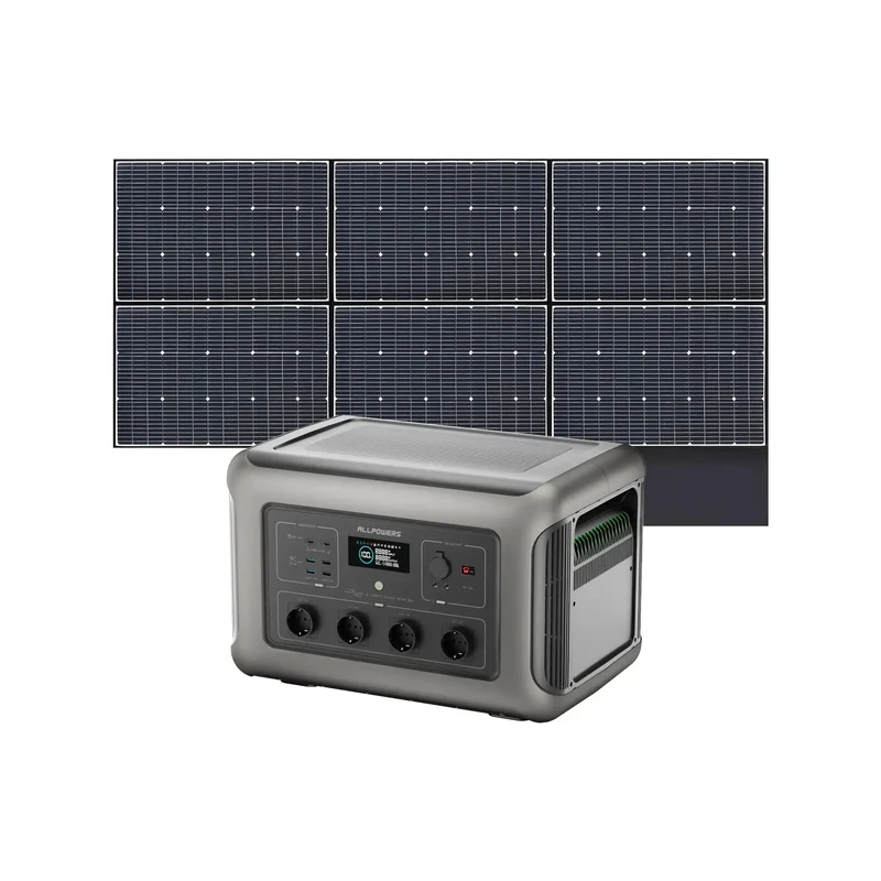 ALLPOWERS Générateur Solaire 3500W (R3500 V2+ SP039 600W Panneau Solaire)