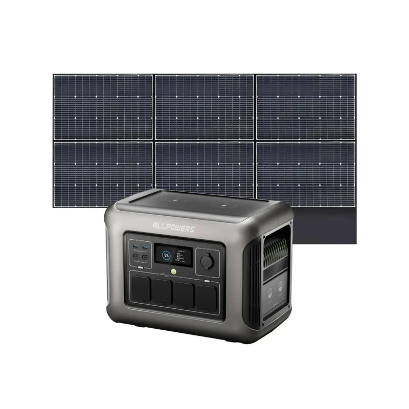 ALLPOWERS 1800W Générateur Solaire R1500 avec PV600W