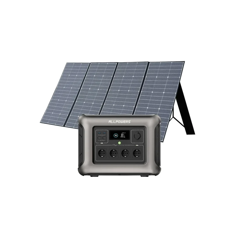 ALLPOWERS 1800W Générateur Solaire R1500 avec PV400W