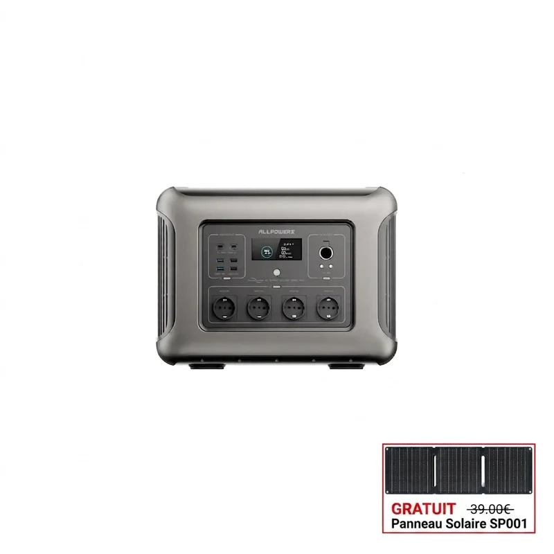 ALLPOWERS R2500 V2 Station électrique portable 2500W 1920Wh