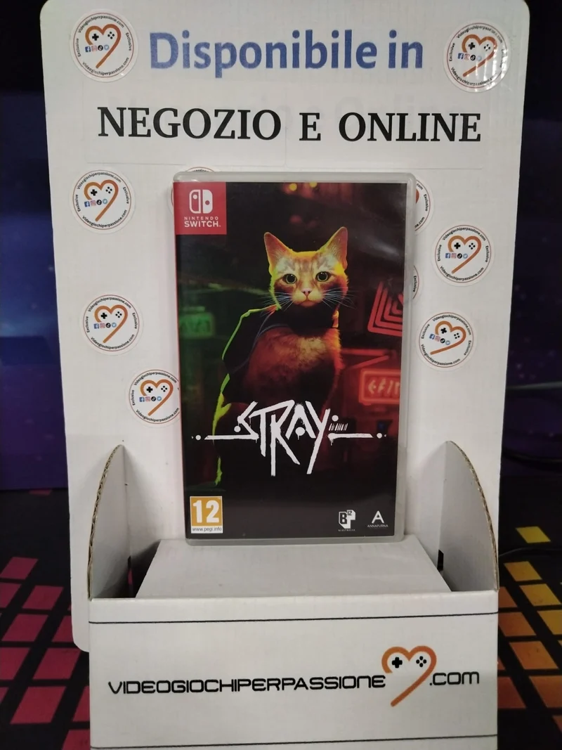 Stray Nintendo Switch (usato garantito)(ver. italiana spagnola)