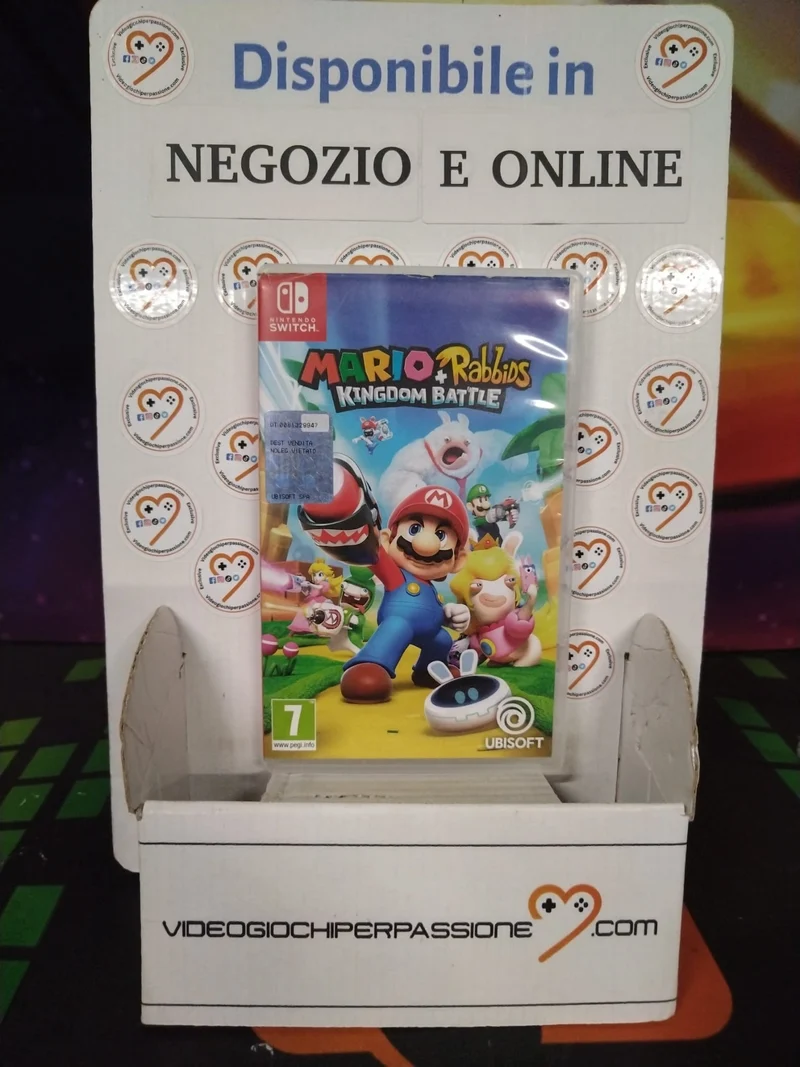 Mario + Rabbids Kingdom Battle Nintendo Switch (usato garantito)(ver. italiana)