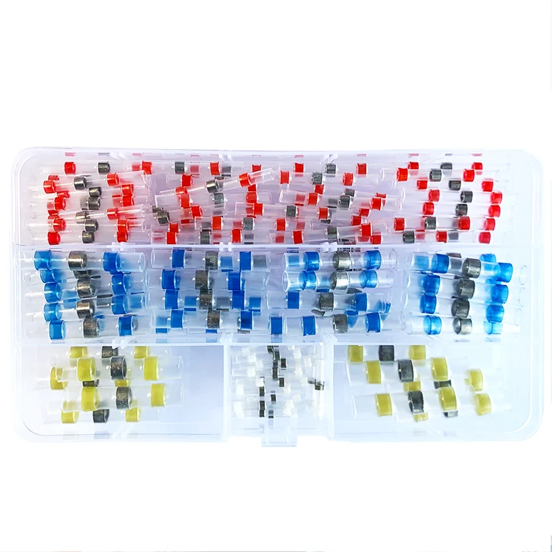 Confezione assortita di manicotti termorestringenti per saldatura / 100 pz