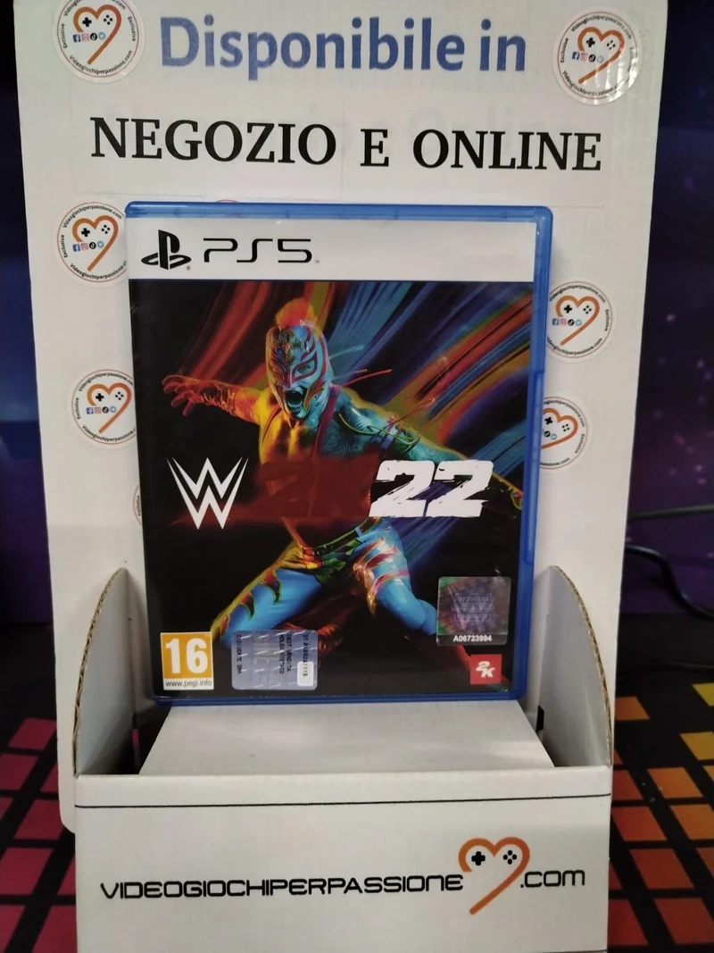 W 2K22 Playstation 5 (usato garantito)(versione italiana)
