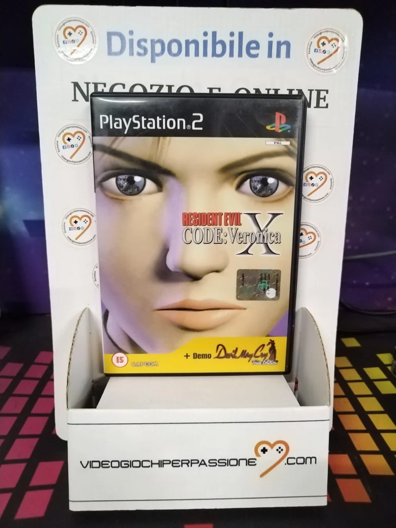 Resident Evil Code Veronica X PS2 (usato garantito)(ver. europea)(senza demo)